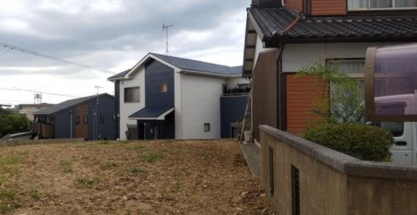 岡崎市美合町、土地の画像です