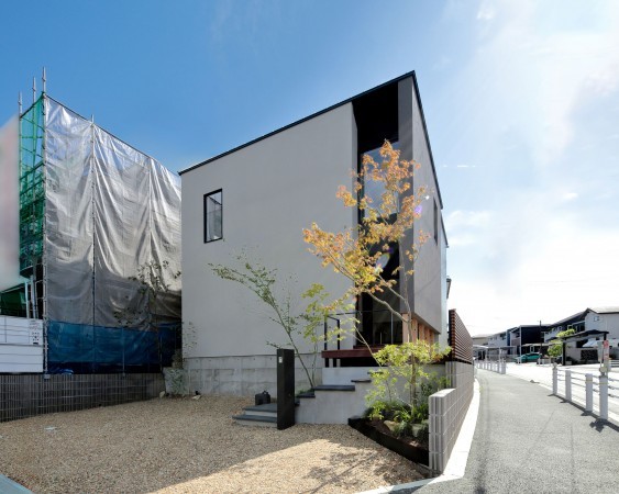 岡崎市庄司田、新築一戸建ての外観画像です