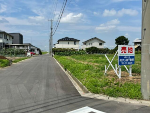 岡崎市坂左右町、土地の外観画像です