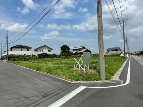 岡崎市坂左右町、土地の外観画像です