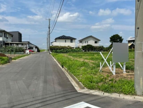 岡崎市坂左右町、土地の外観画像です