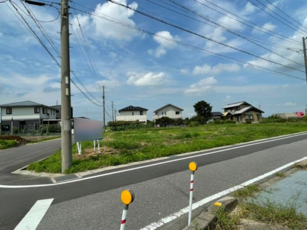 岡崎市坂左右町、土地の外観画像です
