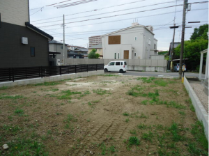 岡崎市中島町、土地の外観画像です