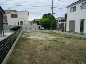 岡崎市中島町、土地の外観画像です