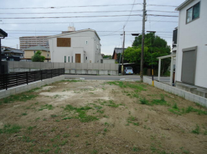 岡崎市中島町、土地の外観画像です