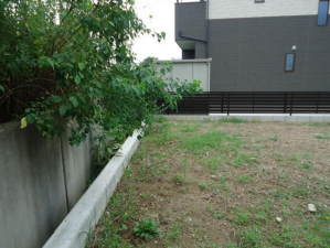 岡崎市中島町、土地の外観画像です