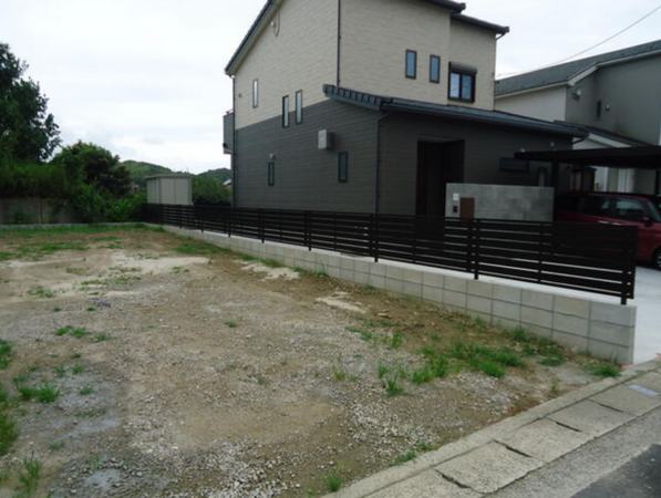 岡崎市中島町、土地の外観画像です