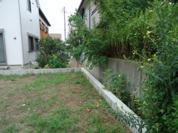 岡崎市中島町、土地の外観画像です