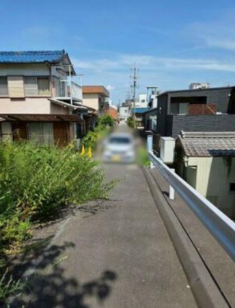 岡崎市明大寺町、土地の画像です
