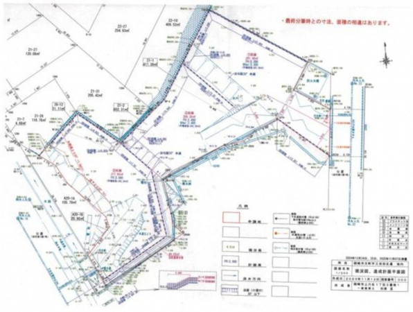 岡崎市欠町、土地の画像です