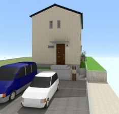 岡崎市柱町、土地の画像です