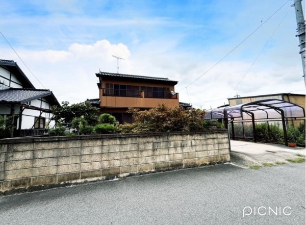 岡崎市筒針町、土地の画像です