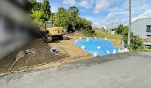 岡崎市本宿町、土地の画像です