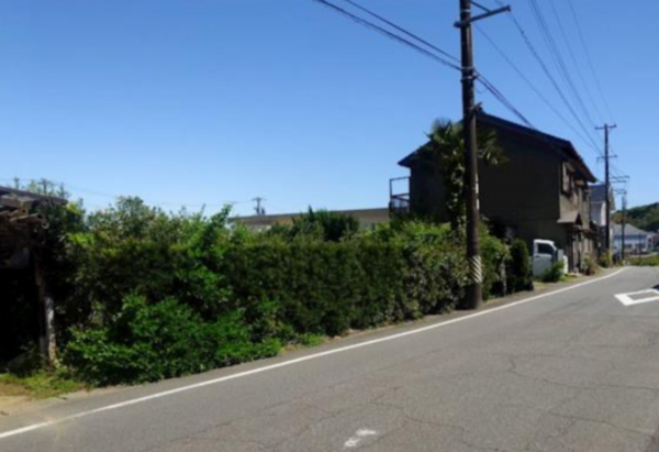 額田郡幸田町大字深溝、土地の画像です