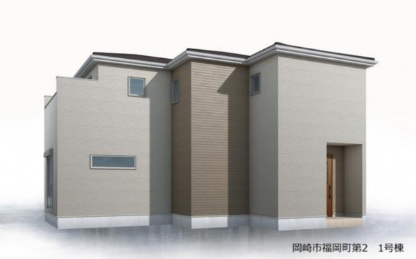 岡崎市福岡町、新築一戸建ての画像です