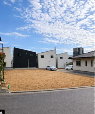 岡崎市羽根町、土地の画像です