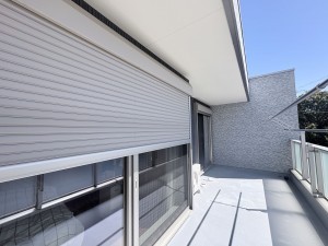 岡崎市柱、中古一戸建てのバルコニー画像です