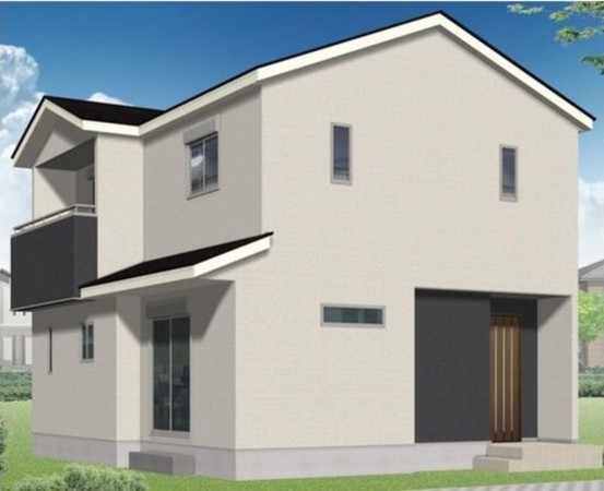 岡崎市中島中町、新築一戸建ての間取り画像です