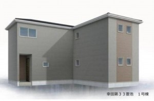 額田郡幸田町大字菱池、新築一戸建ての画像です