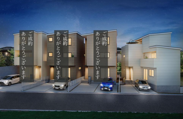岡崎市庄司田、新築一戸建ての画像です