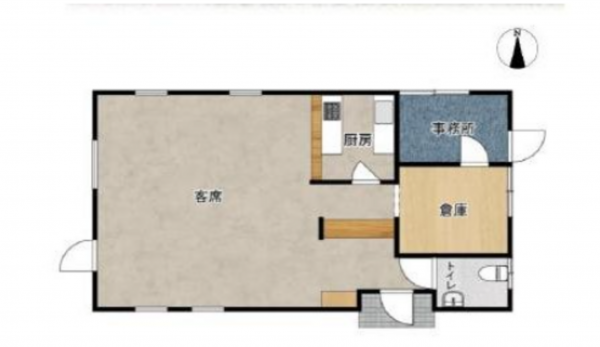 額田郡幸田町大字横落、中古一戸建ての間取り画像です