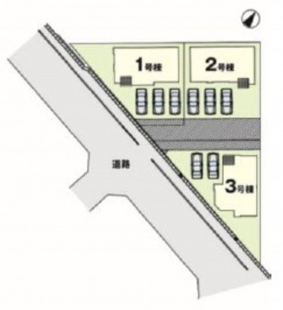 岡崎市中島町、新築一戸建ての画像です