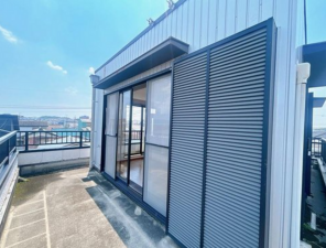 岡崎市中町、中古一戸建てのバルコニー画像です