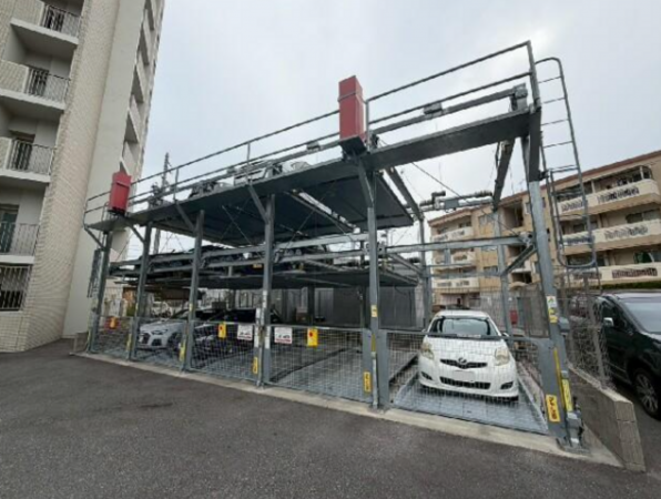 岡崎市欠町、中古マンションの駐車場画像です