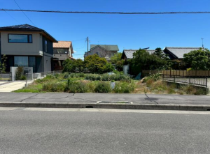 岡崎市赤渋町、土地の画像です