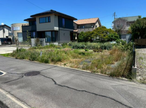 岡崎市赤渋町、土地の画像です