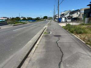 岡崎市赤渋町、土地の画像です