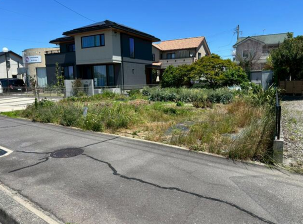 岡崎市赤渋町、土地の画像です