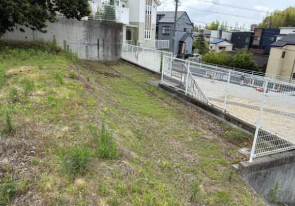 岡崎市若松町、土地の画像です