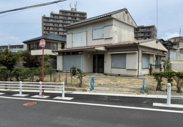 岡崎市若松町、土地の外観画像です