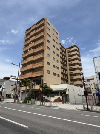 岡崎市康生通東、中古マンションの外観画像です