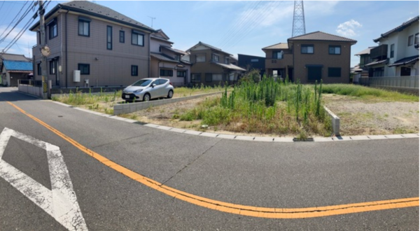 岡崎市二軒屋町、新築一戸建ての外観画像です