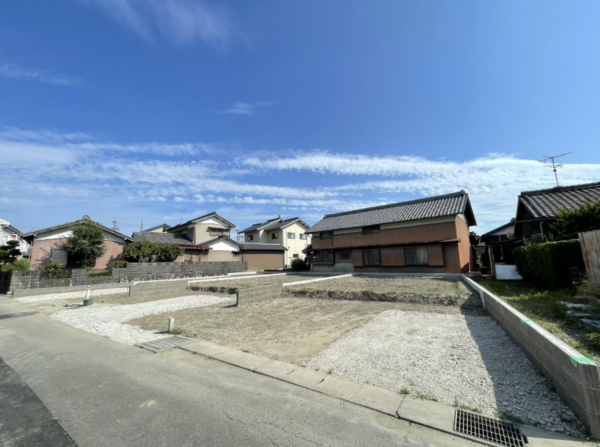 岡崎市土井町、新築一戸建ての外観画像です