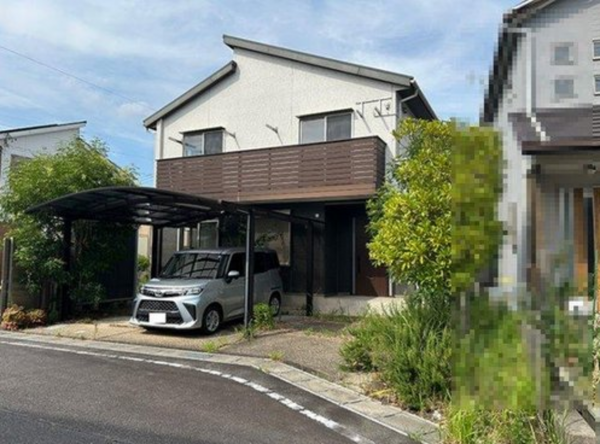岡崎市藤川町、中古一戸建ての外観画像です
