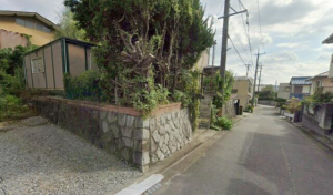 岡崎市中町、土地の外観画像です