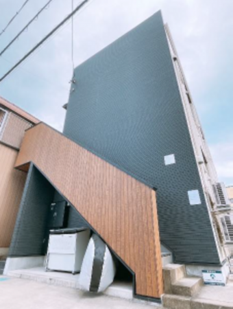 岡崎市十王町、収益物件/アパートの外観画像です