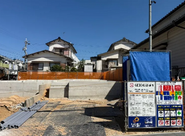岡崎市上地、新築一戸建ての画像です