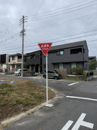 岡崎市本宿台、土地の画像です