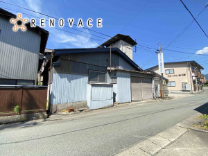 山形市銅町１丁目、土地の前面道路を含む現地写真画像です