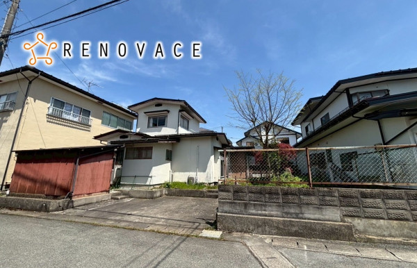 山形市桜田西４丁目、土地の前面道路を含む現地写真画像です