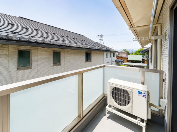山形市白山３丁目、中古一戸建てのバルコニー画像です