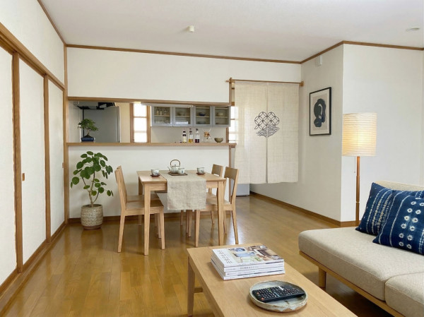 山形市宮町１丁目、中古一戸建ての居間画像です