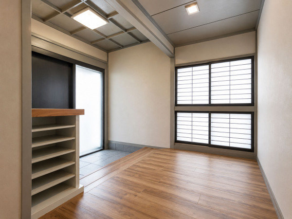 山形市鈴川町３丁目、中古一戸建ての玄関画像です