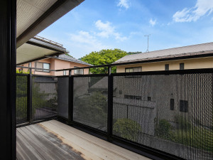 山形市双月町、中古一戸建てのバルコニー画像です