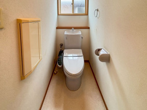 東村山郡山辺町近江、中古一戸建てのトイレ画像です