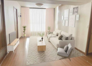 山形市南栄町２丁目、中古マンションの居間画像です